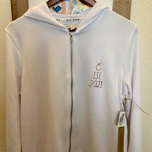 Rae Dunn Bride Hoodie Est.2021 - Picture 1 of 5